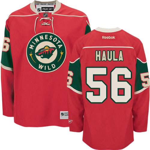 Erik Haula Premier Red Home NHL Jersey